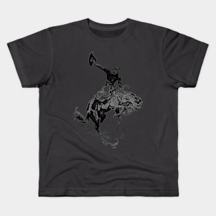 Western Era - Cowboy on Horseback 11 Kids T-Shirt